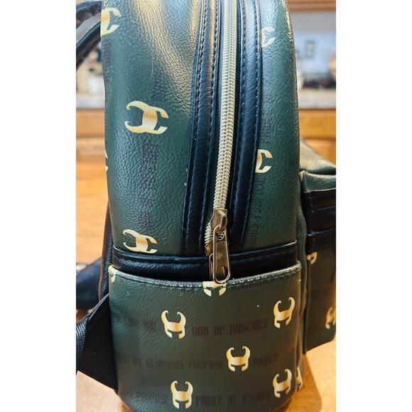 Loungefly Marvel Loki God of Mischief Mini Backpack FYE Exclusive READ main image 14